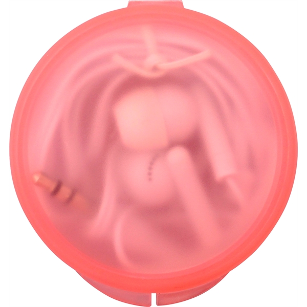 Round Ear Bud Case... from ASI 30208 A P Specialties / AP Specialties