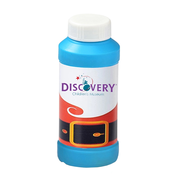 Four ounce bottle of bubbles with winter/holiday themed label.... from ASI 63549 Jornik Manufacturing Corp / Jornik