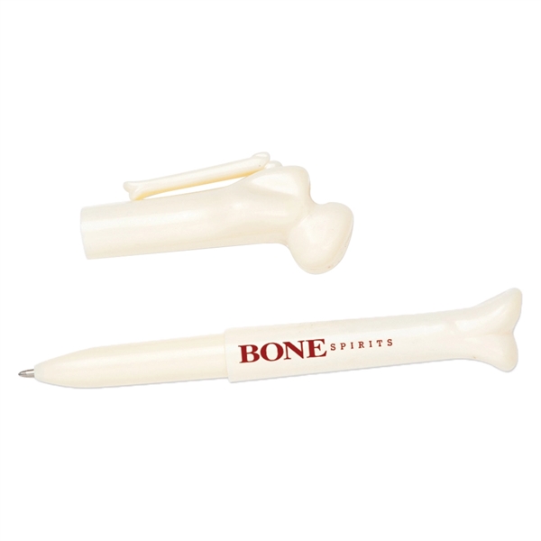 5 1/4" novelty bone-shaped pen.... from ASI 63549 Jornik Manufacturing Corp / Jornik