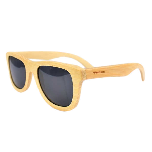 Bamboo constructed sunglasses with UV400 protection... from ASI 72657 Active Life Promo / Apres Ski Ingrain Promo