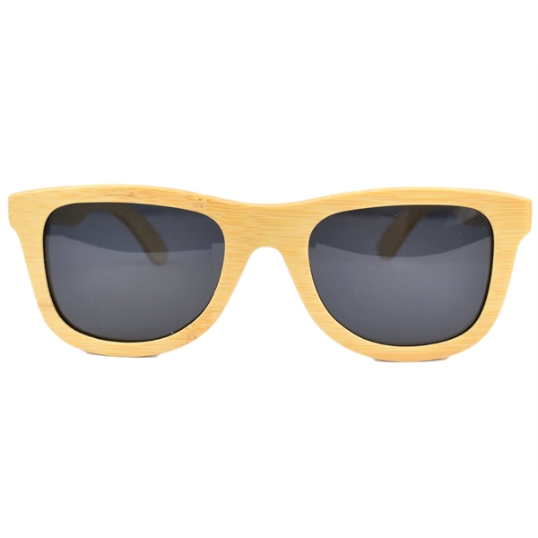 Bamboo constructed sunglasses with UV400 protection... from ASI 72657 Active Life Promo / Apres Ski Ingrain Promo