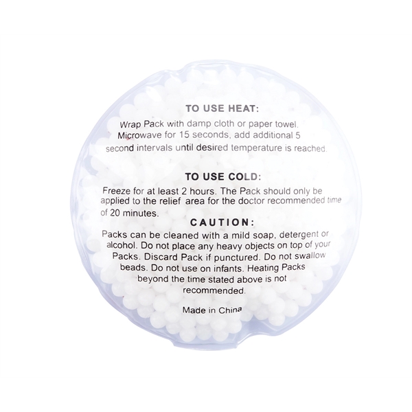 4 1/2" baseball-shaped hot/cold gel pack.... from ASI 63549 Jornik Manufacturing Corp / Jornik