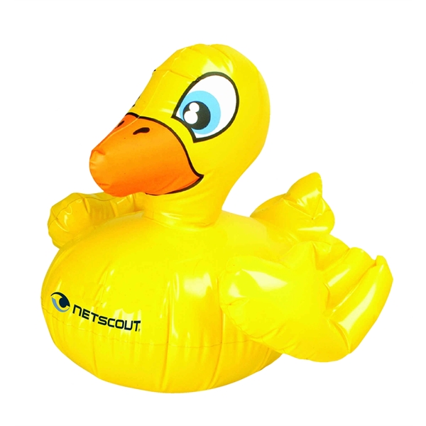 16" inflatable rubber duck.... from ASI 63549 Jornik Manufacturing Corp / Jornik