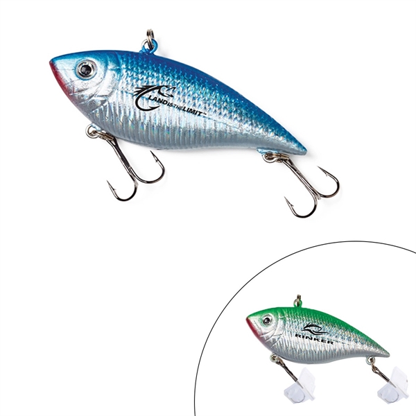 2.5" 1/2" ounce diving minnow fishing lure with hook bonnet.... from ASI 63549 Jornik Manufacturing Corp / Jornik
