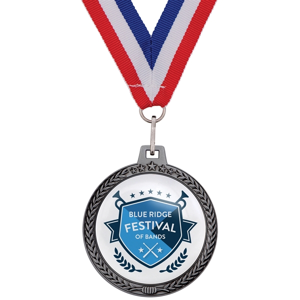 3" die cast medals with wreath and star border and full... from ASI 52263 EMT / EMT EASY