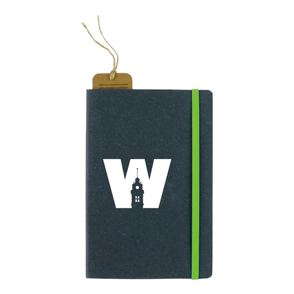 Recycled Leather Hardcover Notebook... from ASI 31517 Admart Products / Admart Line
