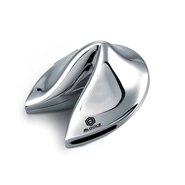 Silver hinged, fortune cookie... from ASI 73010 Natico Originals Inc / Natico Originals
