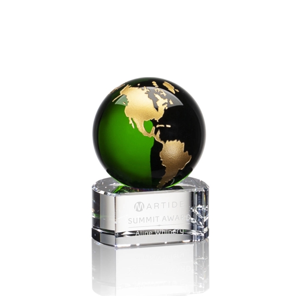 Stunning and Exquisite Globe Award features Gold or Silver filled continents... from ASI 84592 St Regis Group / St Regis