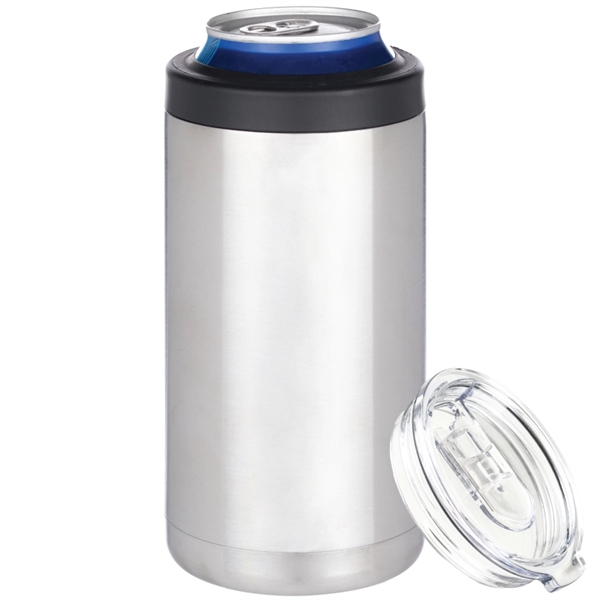Tallboy 2-in-1 can holder and tumbler made of stainless steel with... from ASI 57655 STOPNGO Line