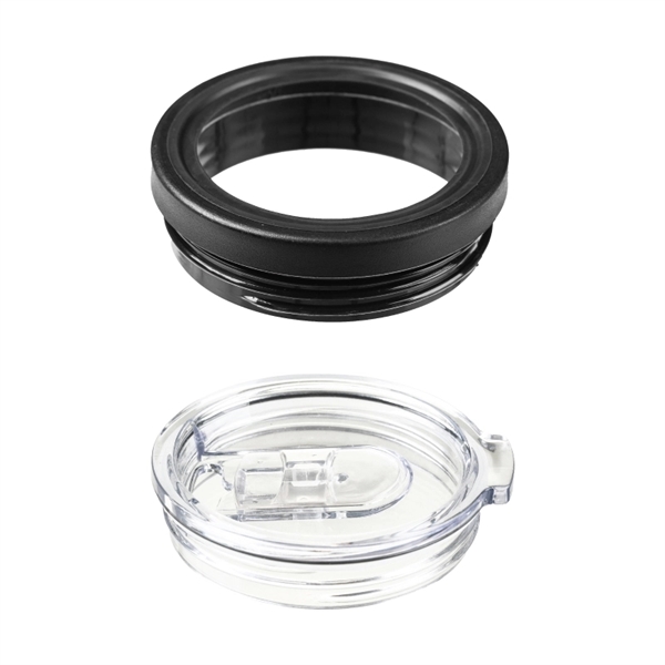 Double walled, vacuum insulated, 18/8 stainless steel holder and travel tumbler... from ASI 57655 STOPNGO Line