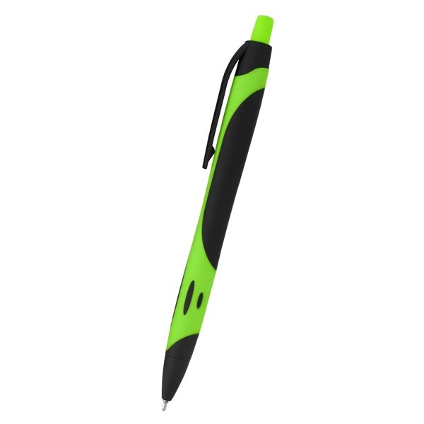 Sleek Write Two-Tone Rubberized Pen.... from ASI 61125 Hit Promotional Products / Hit®
