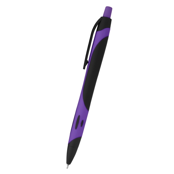 Sleek Write Two-Tone Rubberized Pen.... from ASI 61125 Hit Promotional Products / Hit®