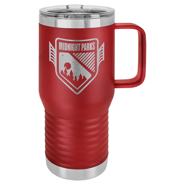 Polar Camel 20 oz. Vacuum Insulated Travel Mug with Slider Lid... from ASI 72657 Active Life Promo / Apres Ski