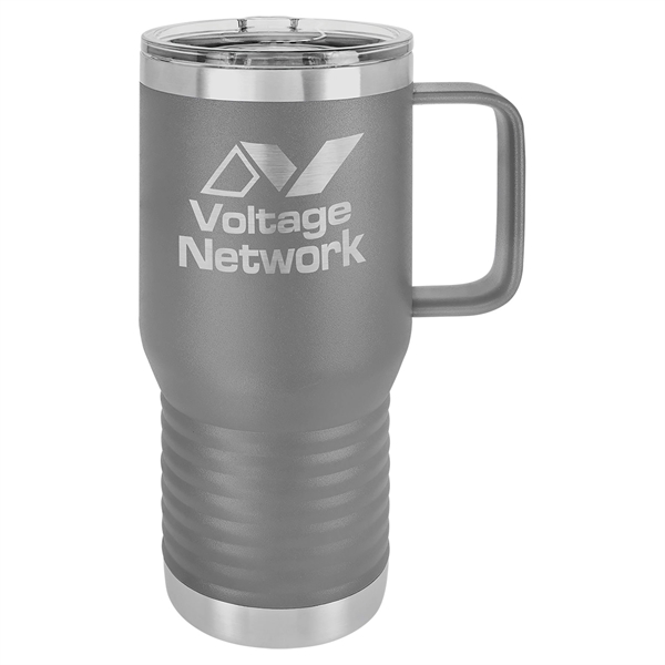 Polar Camel 20 oz. Vacuum Insulated Travel Mug with Slider Lid... from ASI 72657 Active Life Promo / Apres Ski