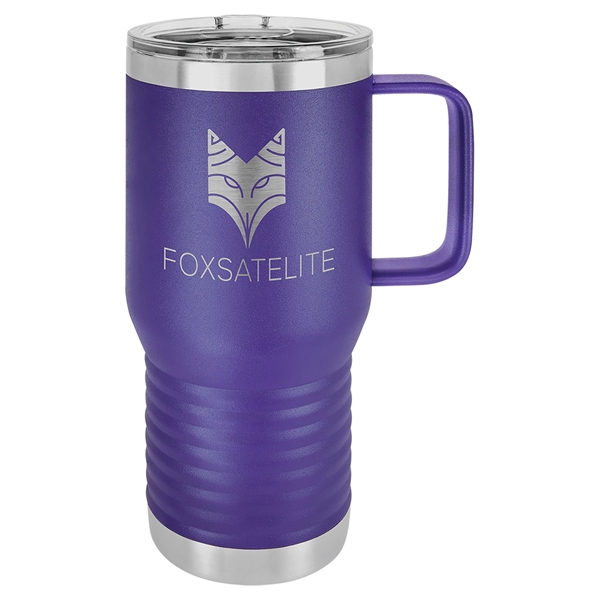 Polar Camel 20 oz. Vacuum Insulated Travel Mug with Slider Lid... from ASI 72657 Active Life Promo / Apres Ski