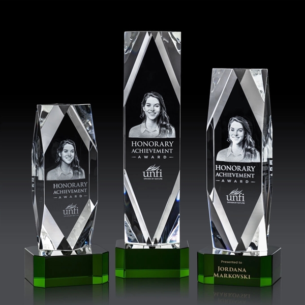 The majestic Optical Crystal Delta Dimensions 3D Award is perfect for... from ASI 84592 St Regis Group / St Regis