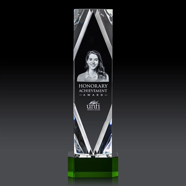 The majestic Optical Crystal Delta Dimensions 3D Award is perfect for... from ASI 84592 St Regis Group / St Regis