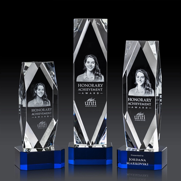 The majestic Optical Crystal Delta Dimensions 3D Award is perfect for... from ASI 84592 St Regis Group / St Regis