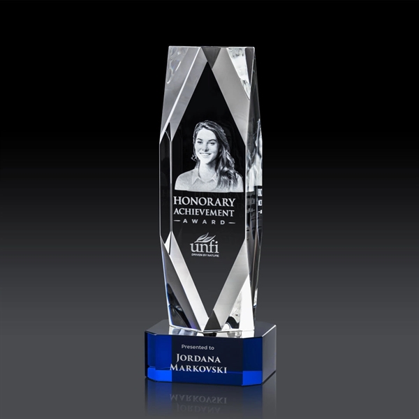 The majestic Optical Crystal Delta Dimensions 3D Award is perfect for... from ASI 84592 St Regis Group / St Regis