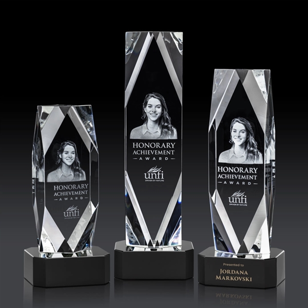 The majestic Optical Crystal Delta Dimensions 3D Award is perfect for... from ASI 84592 St Regis Group / St Regis