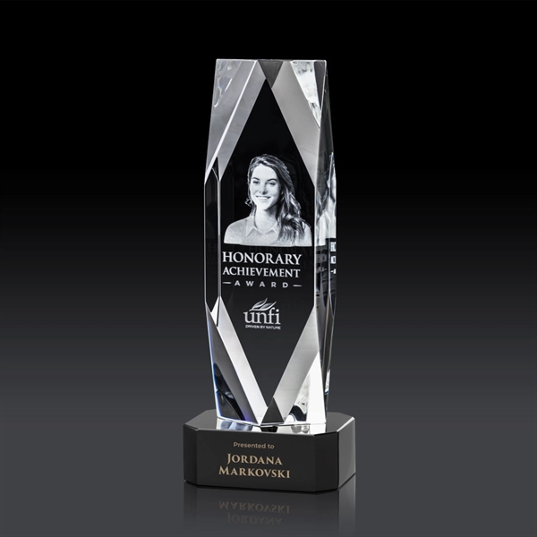 The majestic Optical Crystal Delta Dimensions 3D Award is perfect for... from ASI 84592 St Regis Group / St Regis