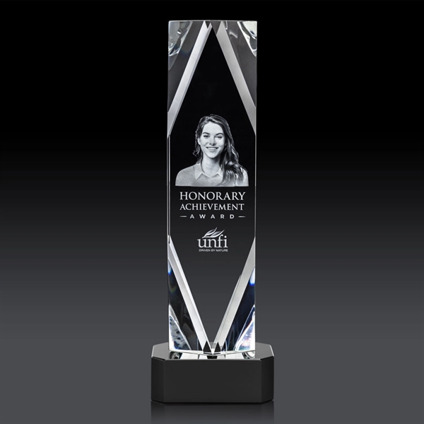 The majestic Optical Crystal Delta Dimensions 3D Award is perfect for... from ASI 84592 St Regis Group / St Regis