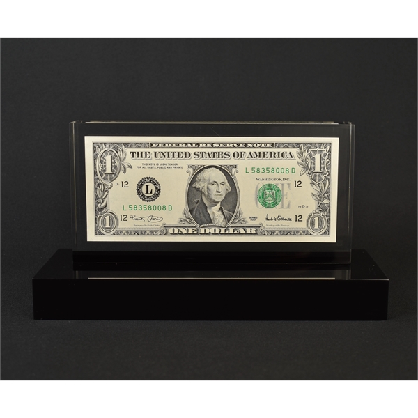 3 1/2" x 6" x 7/8" embedment award made of acrylic... from ASI 45430 Clear Image Inc / Clear Image