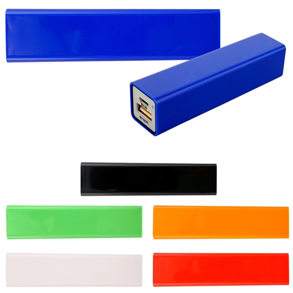 UL COLOR BLOCK POWER BANK... from ASI 30208 A P Specialties / AP Specialties