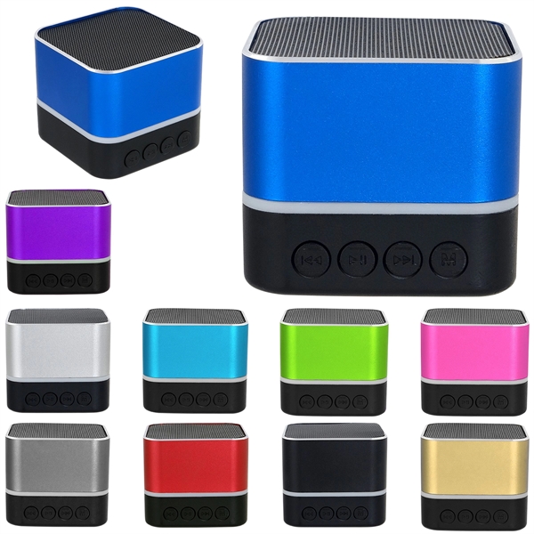 Two Tone Square Bluetooth Speaker... from ASI 30208 A P Specialties / AP Specialties