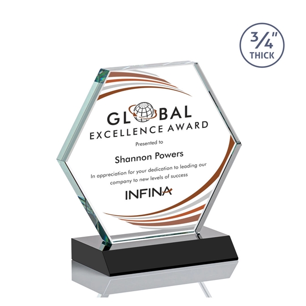 The Pickering VividPrint™ Starfire Crystal Award features a brilliant... from ASI 84592 St Regis Group / St Regis