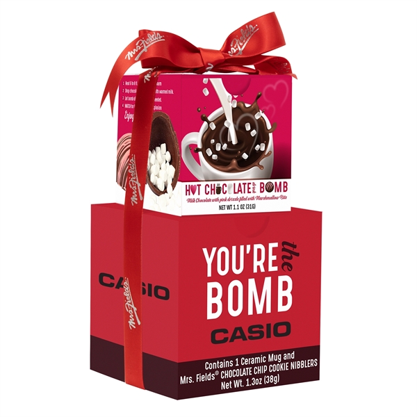 Mrs. Fields Valentines Mug, Cookies & Hot Cocoa Set... from ASI 44900 NC Custom (CI/Lanco) / Chocolate Inn