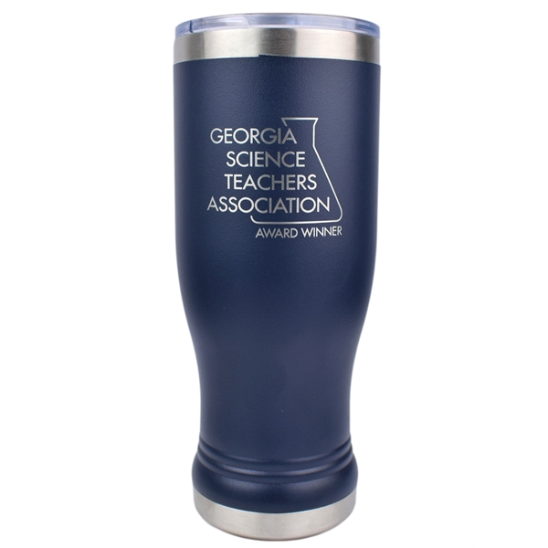 Polar Camel Insulated Stainless Steel Pilsner Tumbler 14 oz with Clear... from ASI 72657 Active Life Promo