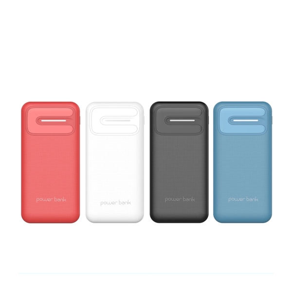 Portable ABS plastic power bank in 10000 mAh and 20000 mAh... from ASI 37218 Athena Promo (tm)