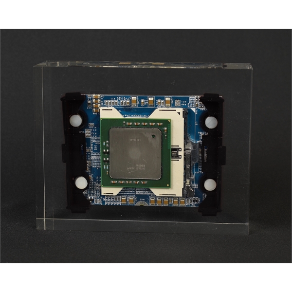 3" x 5" x 7/8" embedment award made of acrylic with... from ASI 45430 Clear Image Inc / Clear Image