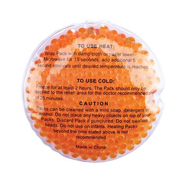 4 1/2" basketball-shaped hot/cold gel pack.... from ASI 63549 Jornik Manufacturing Corp / Jornik