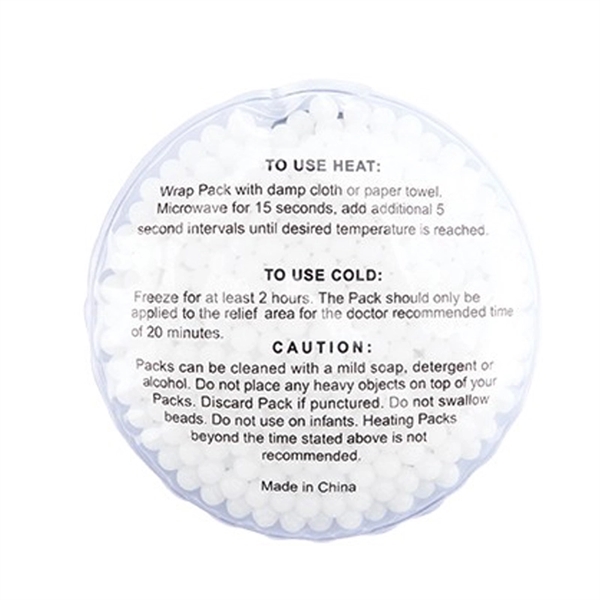 4 1/2" soccer ball-shaped hot/cold gel pack.... from ASI 63549 Jornik Manufacturing Corp / Jornik