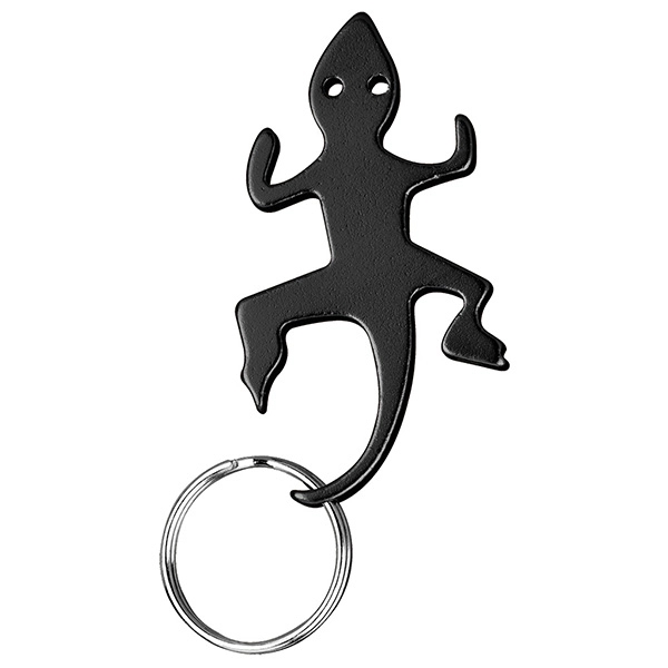Lizard / Gecko Shaped Bottle Opener Keychain Key Holder... from ASI 74585 Nu Promo International / Nu Promo Line