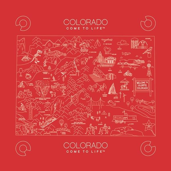 22" x 22" solid colored bandanna made of 100% cotton.... from ASI 44020 Bandanna Promotions By CARO-LINE / Bandanna Promotions