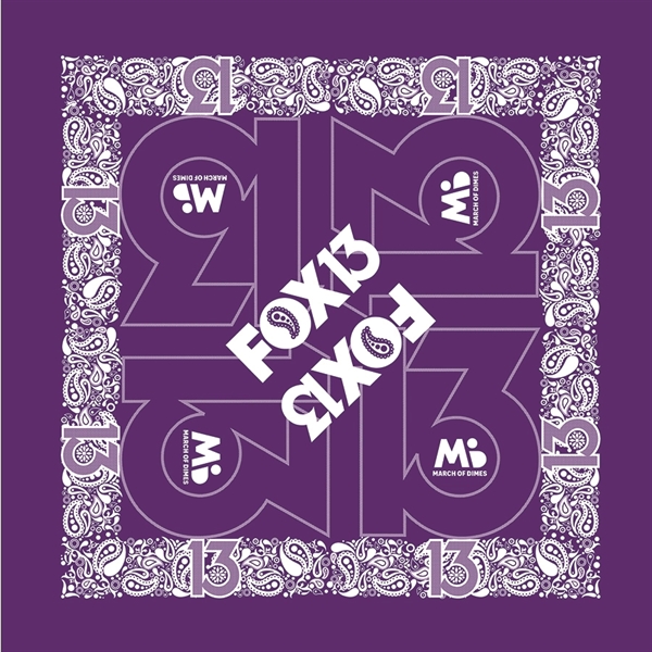 22" x 22" solid colored bandanna made of 100% cotton.... from ASI 44020 Bandanna Promotions By CARO-LINE / Bandanna Promotions