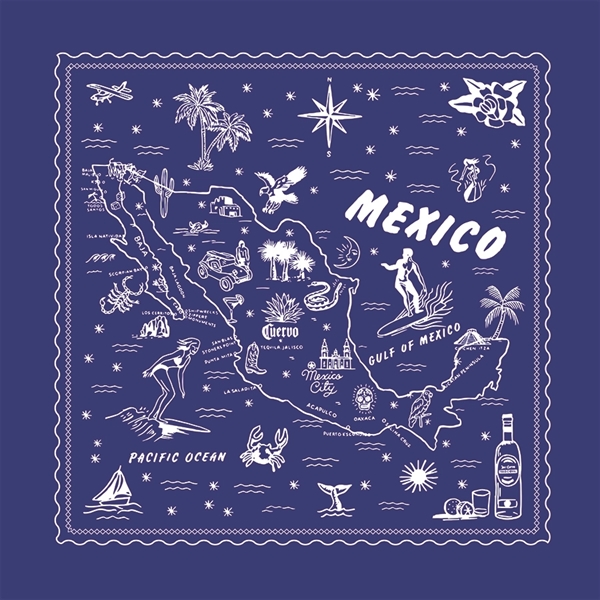 22" x 22" solid colored bandanna made of 100% cotton.... from ASI 44020 Bandanna Promotions By CARO-LINE / Bandanna Promotions