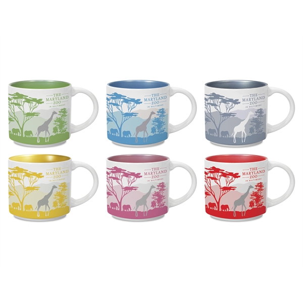 14 Oz. Two-Tone Metro Mug... from ASI 52475 Xpres LLC