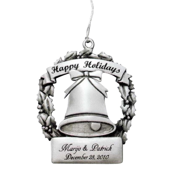 Bell pewter finish ornament.... from ASI 68760 Marken Industries / Marken Superb Case Superb Superb Line