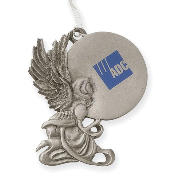 Pewter finish angel kneeling shape ornament.... from ASI 68760 Marken Industries / Marken Superb Case Superb Superb Line