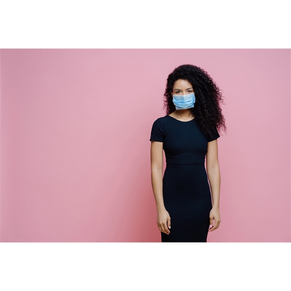 Blank ASTM Level 1 disposable 3-ply face mask.... from ASI 30250 AZX Sport USA