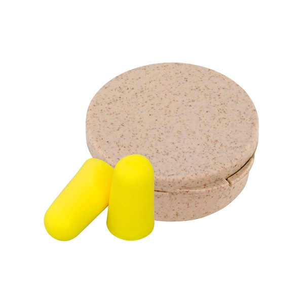 Ear Protection in Round Case... from ASI 30208 A P Specialties / AP Specialties