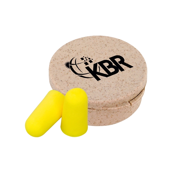 Ear Protection in Round Case... from ASI 30208 A P Specialties / AP Specialties