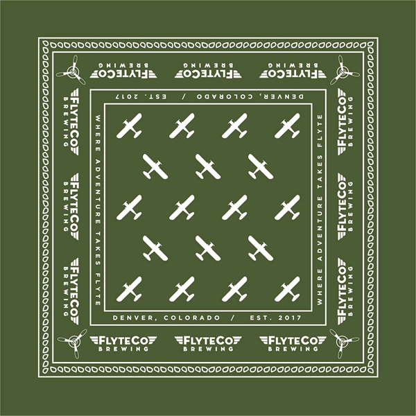 22" x 22" solid colored bandanna made of 100% cotton.... from ASI 44020 Bandanna Promotions By CARO-LINE / Bandanna Promotions