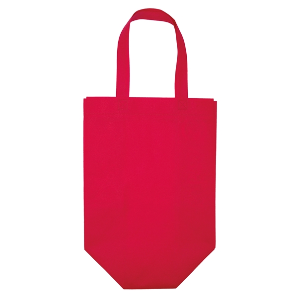 Non-Woven Polypropylene Tote with eco-friendly messages on the gussets.... from ASI 37940 Bag Makers Inc