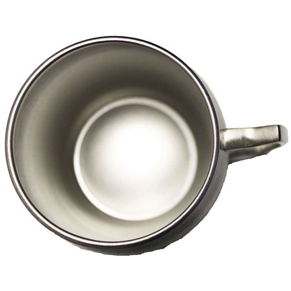 Stainless steel Moscow mule mug, 14 oz, rolled up drinking rim,... from ASI 36988 Artek USA Inc