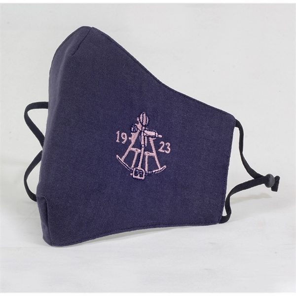 Face mask with 3 layers of fabric and adjustable nose wire... from ASI 40544 Binaco